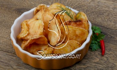 بطاطس مقرمشة بالثوم