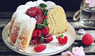 كيك الفانيلا بالجبن الكريمي