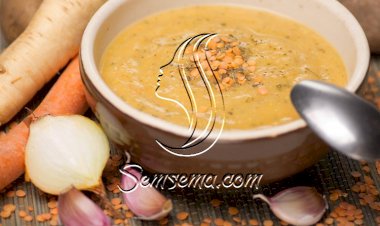 شوربة العدس بالجزر للرجيم