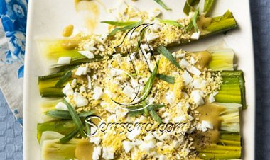 سلطة الكرّاث والبيض لرجيم صحي