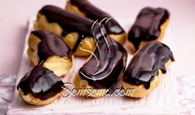 إكلير الشوكولاتة الشهي