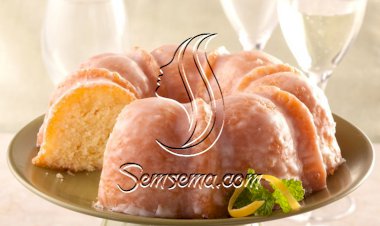 كيك البرتقال بتغليفة العسل