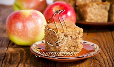 كيك التفاح بالهيل