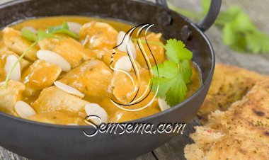 كورما الدجاج من المطبخ الهندي