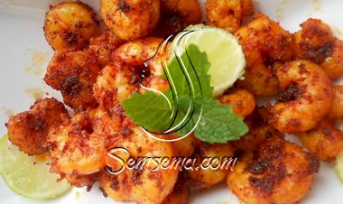 روبيان مسالا المقلي