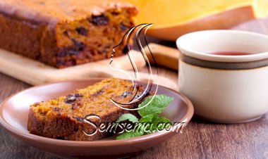 كيك البرتقال مع قطع الشوكولاتة