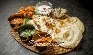 خبز النان الهندي بنكهة الثوم