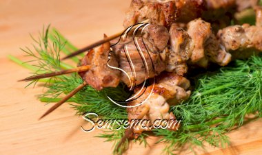 اللحم المشوي مع الفليفلة والخردل لرجيم صحي