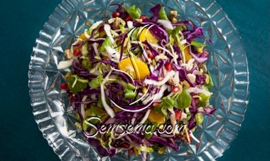 سلطة الملفوف الشتوية