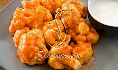 قرنبيط مشوي بنكهة البوفالو