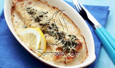 سمكة حرة بالطحينة