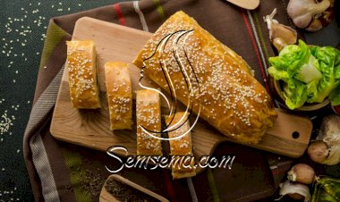 رولات العجين بالسبانخ والأرضي شوكي