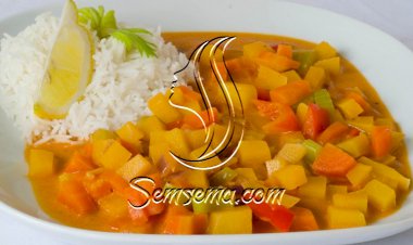 كورما الخضار على الطريقة الهندية