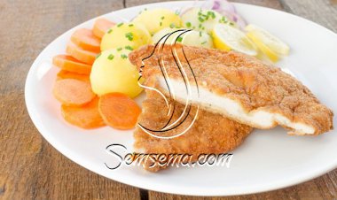 اسكالوب الدجاج المشوي