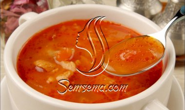 شوربة الملفوف بالطماطم لرجيم صحي