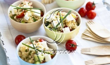 سلطة الكسكس لرجيم مثالي