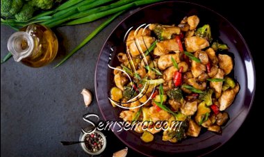 دجاج بالليمون والخضار لرجيم صحي