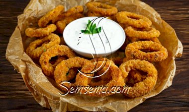 حلقات البصل المشوية للرجيم