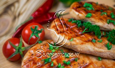 دجاج مشوي بصلصة الباربكيو