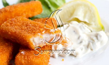 أصابع السمك المقرمشة