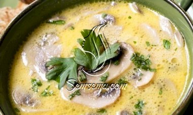 شوربة الفطر الكريمية