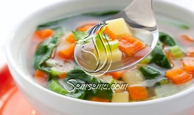 شوربة الشوفان بالخضار المغذية