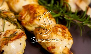 كباب الدجاج بالزعفران للرجيم