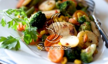 صينية خضار مشوية بالفرن