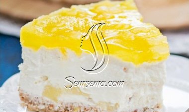 تشيز كيك الأناناس