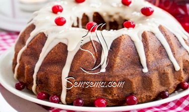 كيك البرتقال بالتوت المجفف