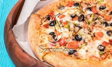 بيتزا خضار سهلة وهشة