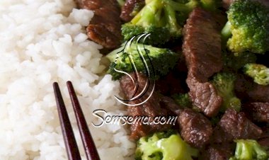 اللحم المقرمش بنكهة البرتقال