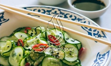 سلطة الخيار على الطريقة التايلندية