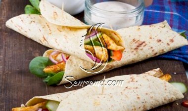 ساندويش فاهيتا الدجاج لرجيم صحي