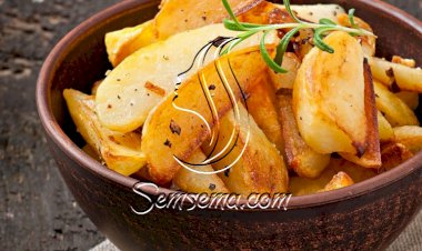 بطاطس ودجز بالأعشاب