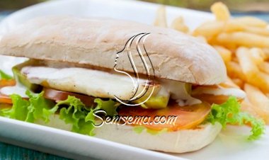 ساندويش حلوم بالريحان