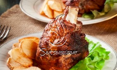 فخذ خروف مشوي بالفرن