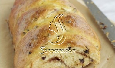 فطيرة القرفة بالزبيب