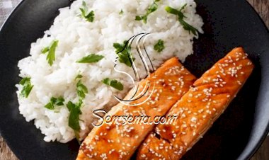 السلمون المشوي على الطريقة الآسيوية