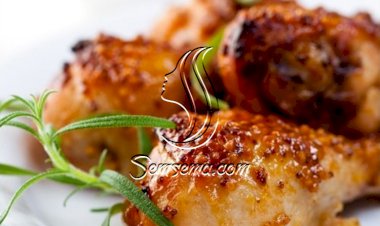دجاج مشوي بالكاري والعسل والماسترد