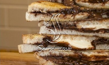 ساندويش الشوكولاتة السهل