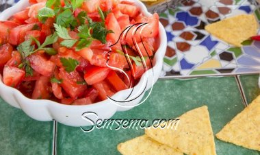 تغميسة الطماطم المكسيكية