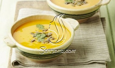 شوربة اليقطين والبرتقال