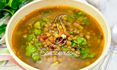 شوربة العدس بالخضار للرجيم