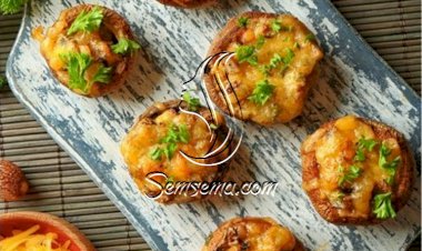 فطر محشو بالجبن