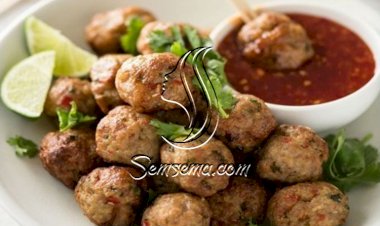 كرات اللحم على الطريقة التايلندية