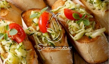 بروشكيتا بالكوسا لمقبلات مميزة