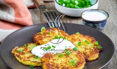 بان كيك البطاطس لمقبلات شهية