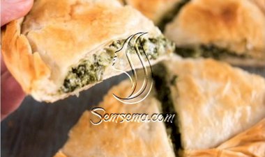 فطيرة الجبن بالسبانخ