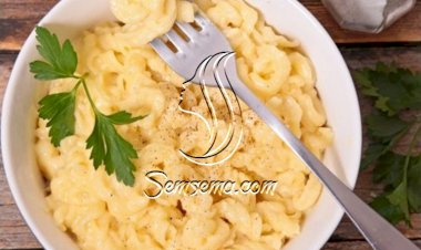 مكرونة باللبن على الطريقة السورية
